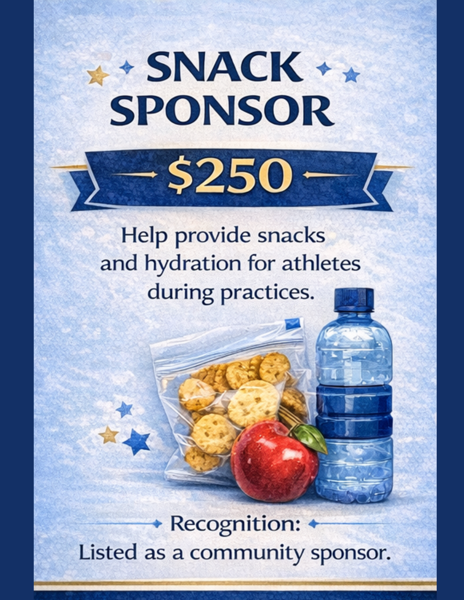 Snack Sponsor